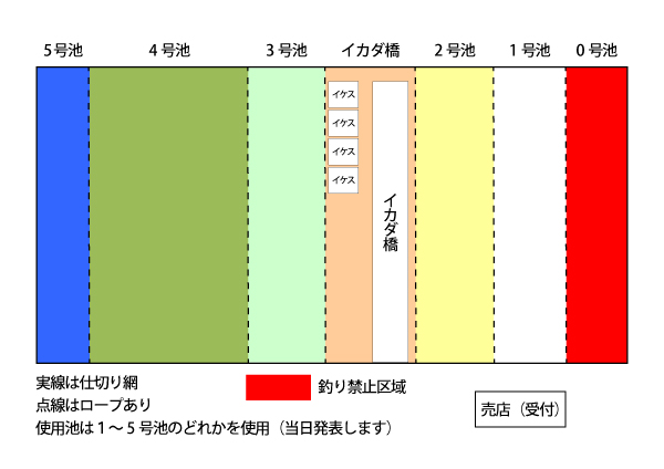 海洋釣り堀全体図